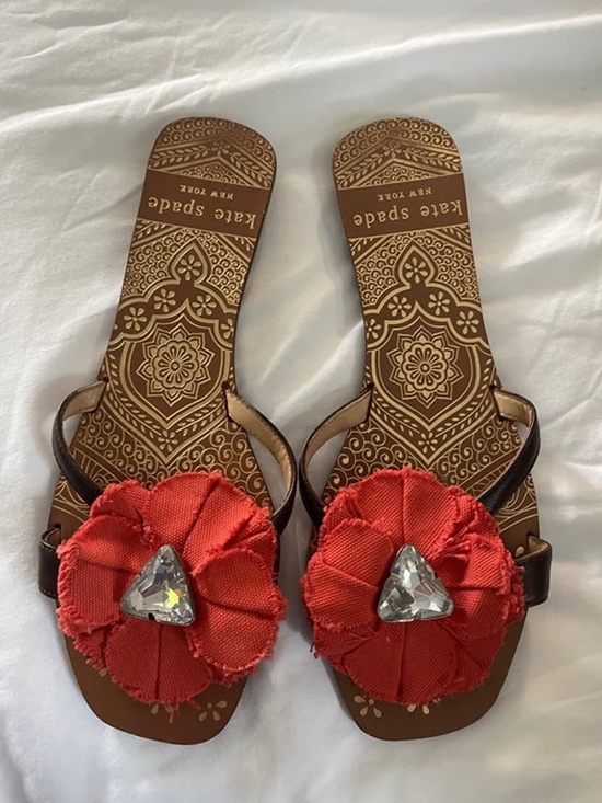 kate spade Shoes - Kate Spade Flower Sandals